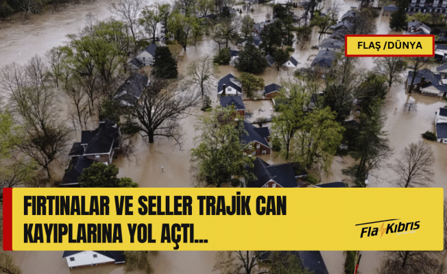 ABD'nin Ortabatı ve Güney eyaletlerinde şiddetli yağışların yol açtığı sellerde en az 18 kişi öldü