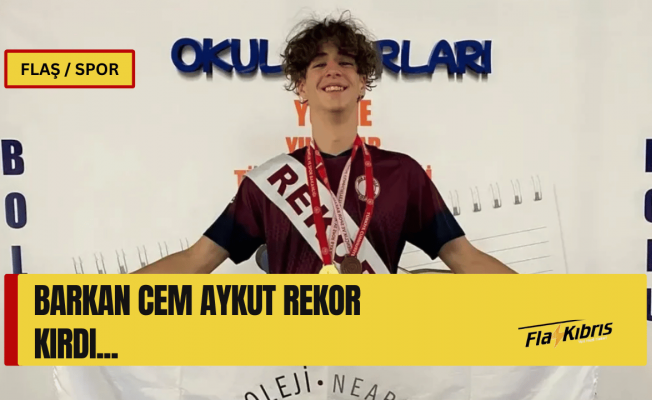 Barkan Cem Aykut'tan gururlandıran başarı