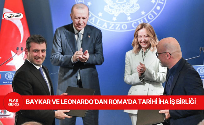 Baykar ve Leonardo anlaşması karşılıklı teslim edildi