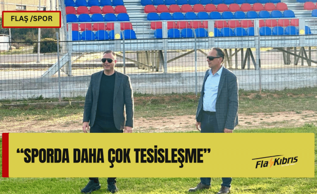 Cahitoğlu Yenierenköy 8 Ağustos Stadı'nı inceledi
