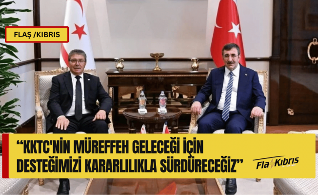 Cevdet Yılmaz, Ünal Üstel ile görüştü