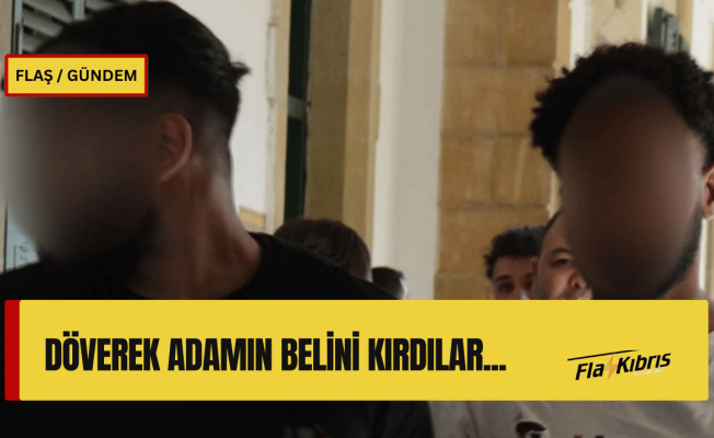Döverek belini kırdılar