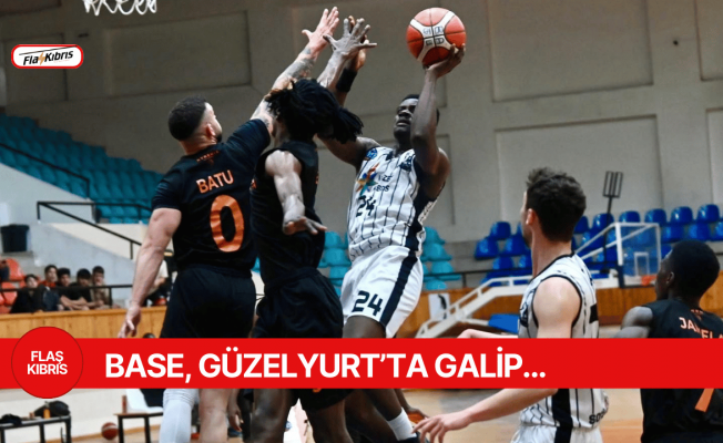 Güzelyurt’ta kazanan Base: 64-47