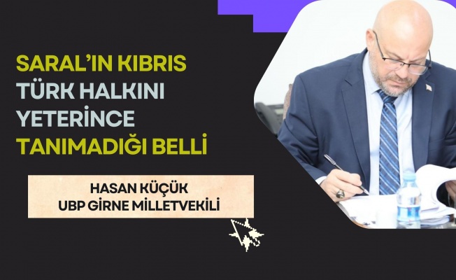 Hasan Küçük'ten, Saral'a tepki