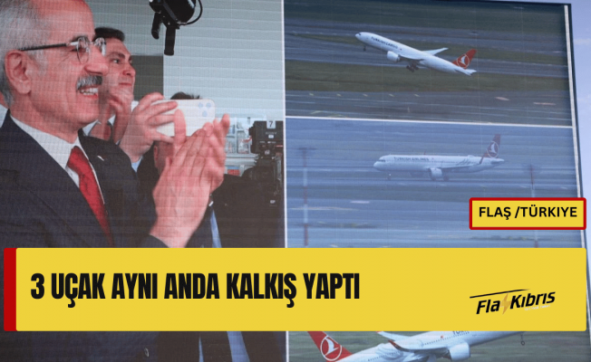 İstanbul Havalimanı'nda tarihi gün