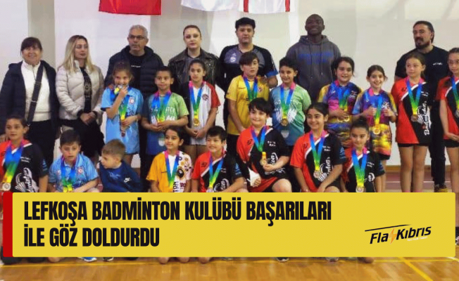 Lefkoşa Badminton Kulübü’nden (LBK) başarılı dereceler