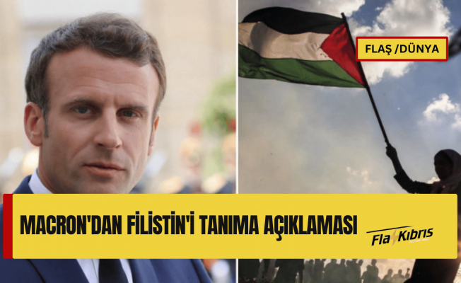 Macron'un Filistin devletini tanıyabileceklerine ilişkin açıklaması İsrail'i rahatsız etti