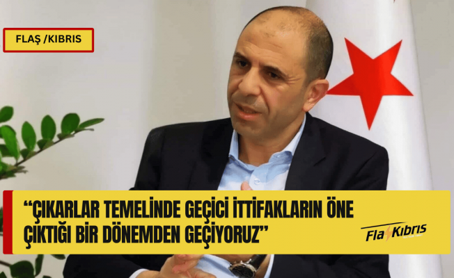 Özersay: Türkiye, federal çözüm savunuyor olsa, Türk devletleri böyle bir adım atmayacaklar mıydı?