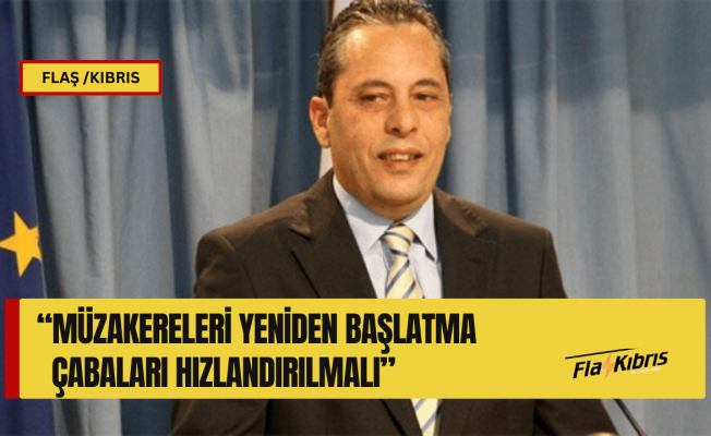 Rum Savunma Bakanı Palmas: Müzakereleri yeniden başlatma çabaları hızlandırılmalı