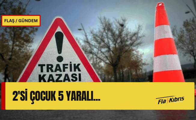 Tatlısu yolunda büyük kaza