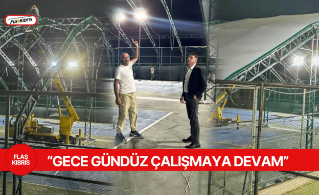 Amcaoğlu: Gece gündüz çalışmaya devam!