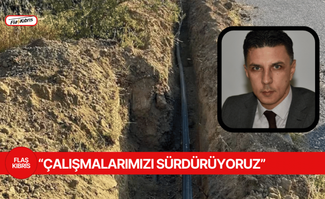 Amcaoğlu: Kentimizin altyapı ihtiyaçlarına yönelik çalışmalarımızı sürdürüyoruz