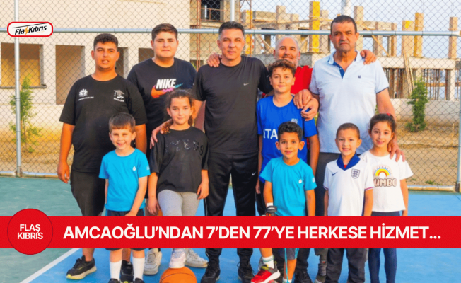 Amcaoğlu: Sporla büyüyen, güçlü bir gelecek için hep birlikte!