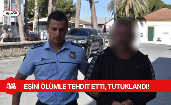 Ayrılmak üzere olduğu eşini ölümle tehdit etti!
