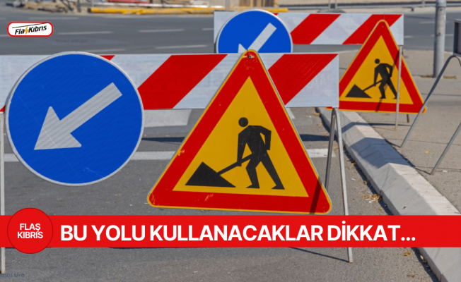Dipkarpaz-Manastır Yolu 12 Mayıs itibarıyla belirli saatlerde kapalı olacak