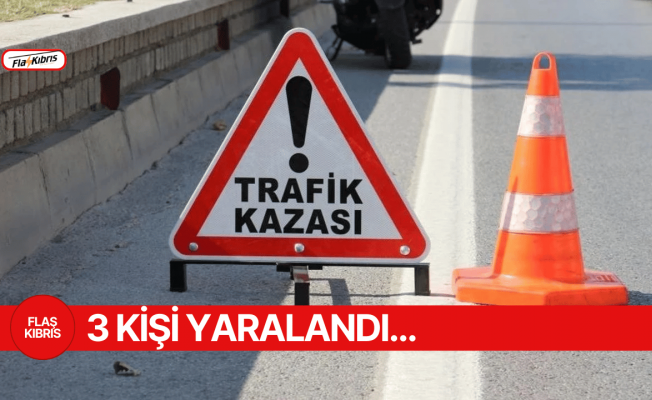 İki trafik kazası, üç yaralı…