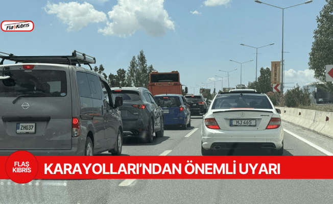 Karayolları: Yeni Ercan Havalimanı’na gidecek olanlar Aslanköy kavşağını kullansın