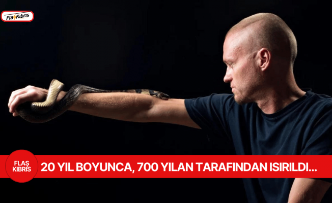 Kendini yıllarca yılanlara ısırttı, kanı yeni panzehire umut oldu