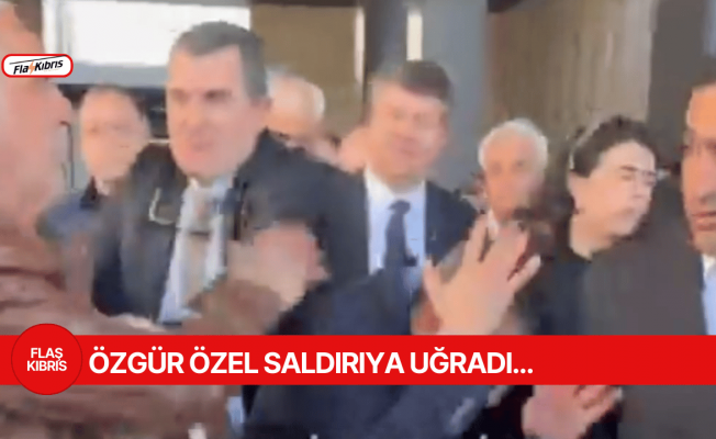 Sırrı Süreyya Önder için yapılan AKM'deki tören çıkışında Özgür Özel'e saldırı!