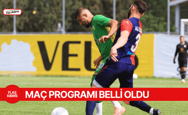 Son maçların programı açıklandı
