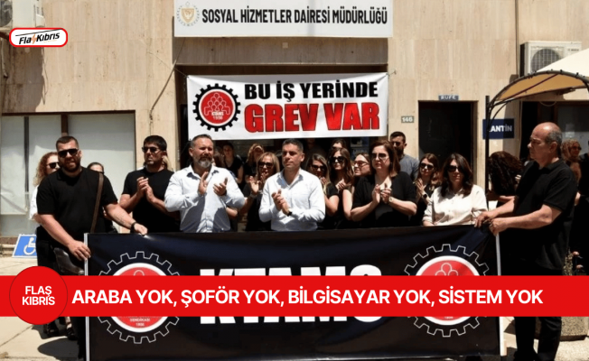 Sosyal Hizmetler Dairesi’nde uyarı grevi