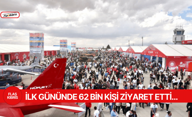 TEKNOFEST KKTC’yi ilk gününde 62 bin kişi ziyaret etti