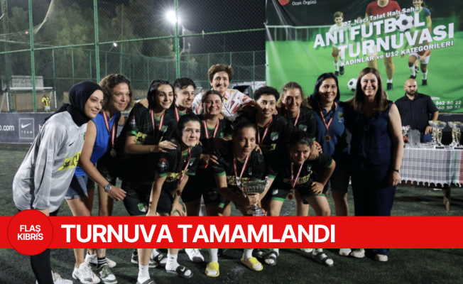 27’nci Naci Talat Halı Saha Anı Futbol Turnuvası tamamlandı