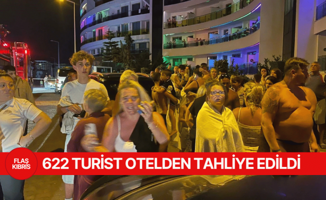 Alanya'da otel yangını