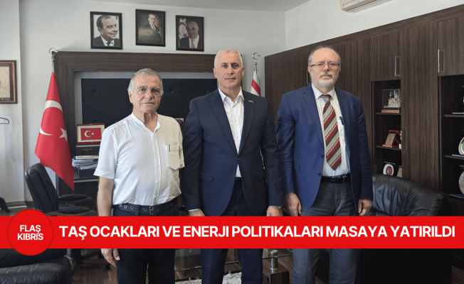 Bakan Amcaoğlu, OKKÜ Mühendislik Fakültesi Dekanı Ramiz’i Kabul Etti