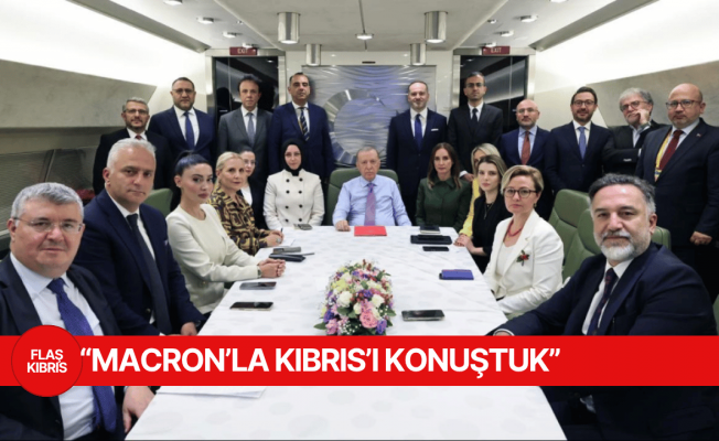 Erdoğan: Macron ile Kıbrıs’ı konuştuk