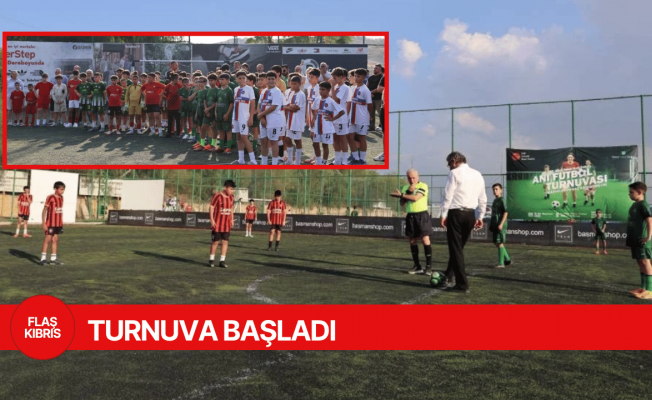 Geleneksel 27’nci Naci Talat Halı Saha Anı Futbol Turnuvası başladı