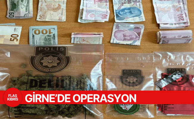 Girne’de operasyon: İki kişi tutuklandı