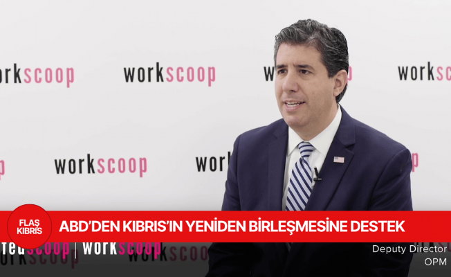 Michael Rigas: ABD Kıbrıs’ın barış içerisinde yeniden birleşmesini desteklemeye devam edecek