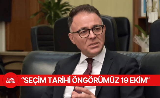 Özerdağ: Cumhurbaşkanlığı seçim tarihi öngörümüz 19 Ekim