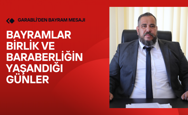 Yenal Garabli, Pazarcı Esnafı, TÜK Çalışanları ve Halkın Bayramını Kutladı