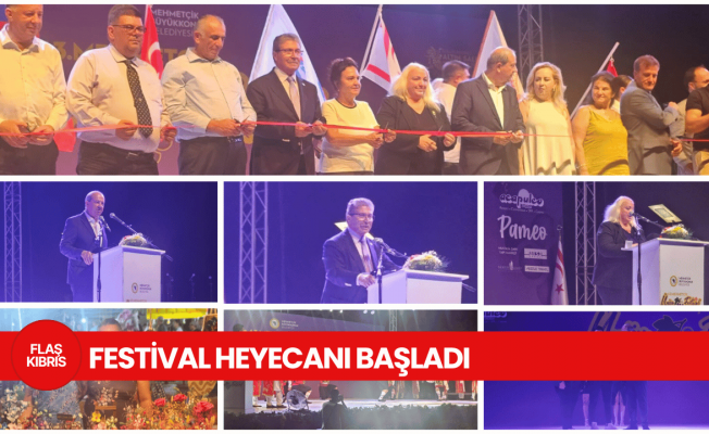 63. Mehmetçik Üzüm Festivali törenle başladı