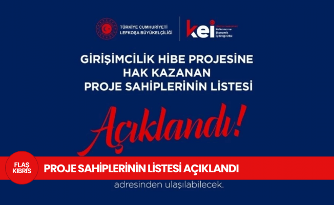 Girişimcilik Hibe Projesine hak kazanan 22 girişimcinin listesi açıklandı!