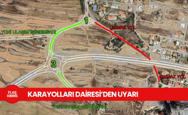 Karayolları Dairesi’den Lefkoşa Kuzey Çevre Yolu duyurusu