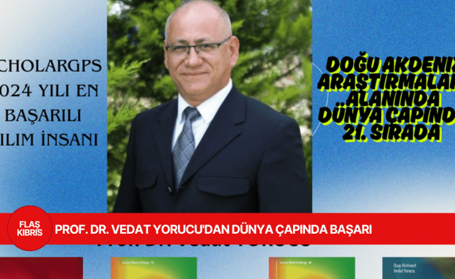 Kıbrıslı Türk Bilim İnsanı Ekonomist Prof. Dr. Vedat Yorucu'dan Dünya Çapında Başarı