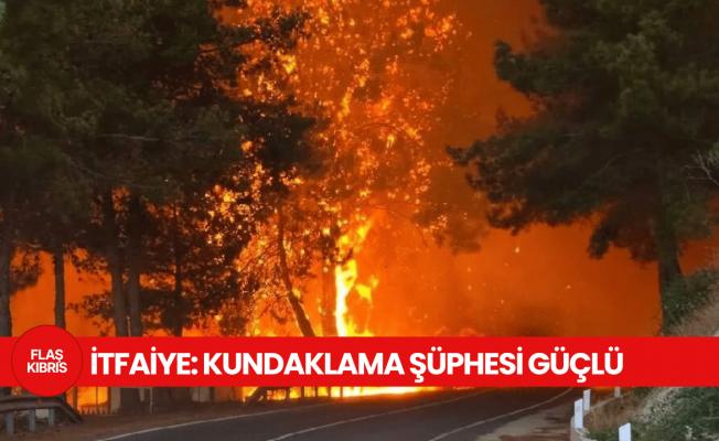 Limasol’daki yangın kundaklama sonucu çıktı