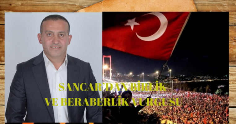 MİSP Başkanı Talip Sancar’dan 15 Temmuz Mesajı: "Türkiye ve KKTC El Ele"