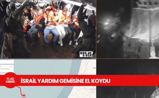 Özgürlük Filosu'nun Gazze için gönderdiği 'Hanzala' gemisine İsrail baskını