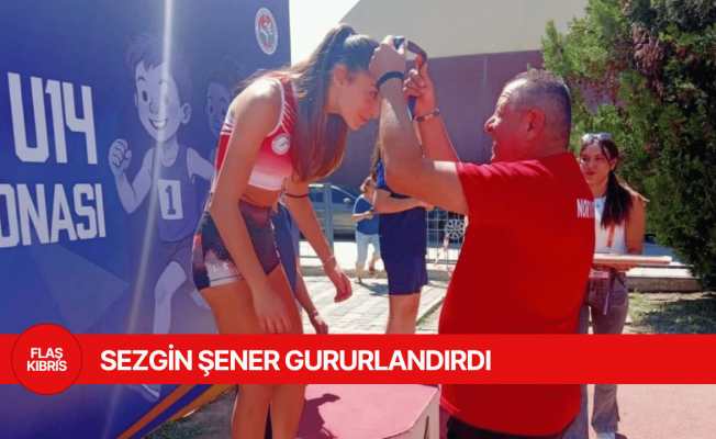 Sezgin’den bir madalya daha