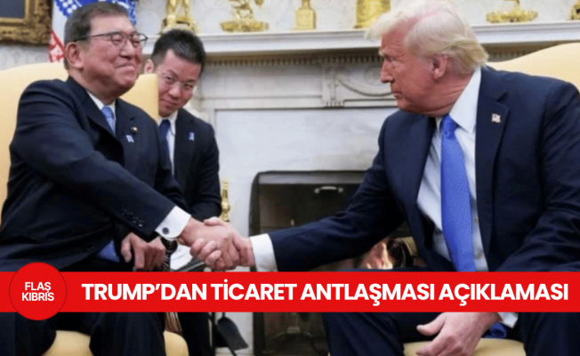 Trump, Japonya ile ticaret anlaşmasını tamamladıklarını açıkladı