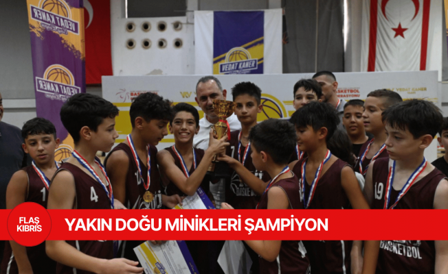 Yakın Doğu minikleri şampiyon