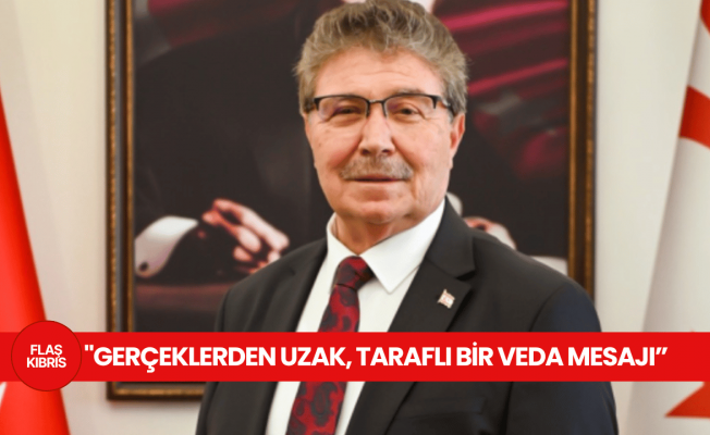 Başbakan Üstel: Gerçeklerden uzak, taraflı bir veda mesajı
