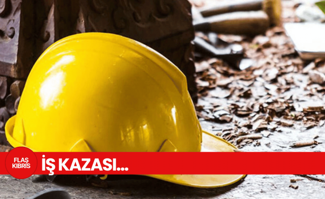 İskele'de iş kazası