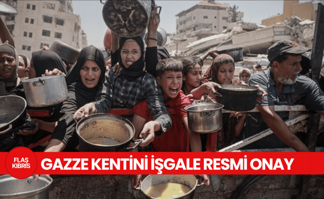 İsrail Güvenlik Kabinesi, “Gazze kentinin” işgalini onayladı