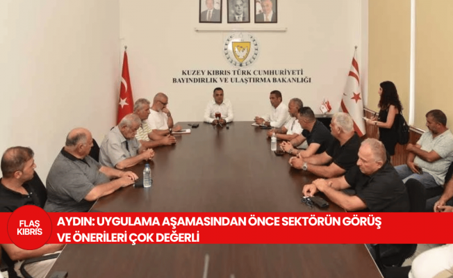 “KKTC Toplu Taşıma Master Planı” sektör temsilcilerinin görüşüne sunuldu