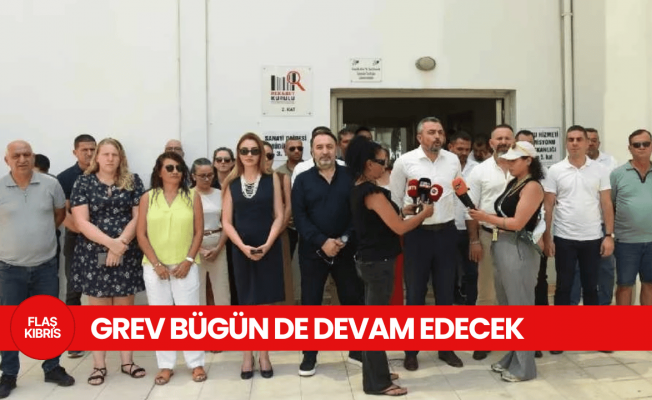 KTAMS'ın Kabz Memurluğu ve Mukayyitlik Dairesindeki grevi bugün devam edecek!